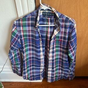 Polo long sleeve button down